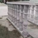 黄山 芝麻白圆形光面花瓶柱，栏杆