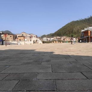 黄山仿古石铺装效果
