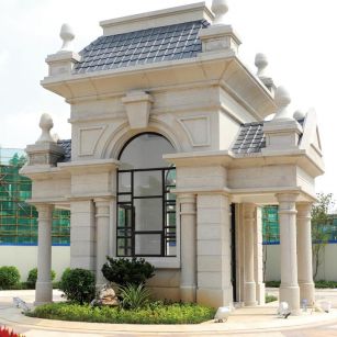 黄山花岗岩在建筑外墙的应用