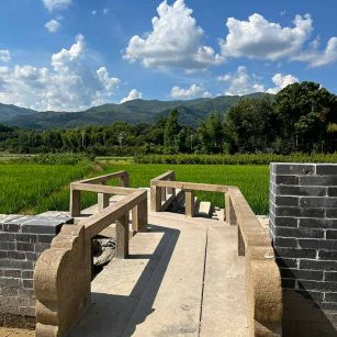 黄山花岗岩仿古石材景区使用案例