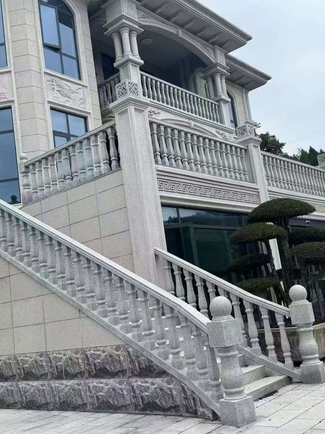 黄山 芝麻白别墅，栏杆