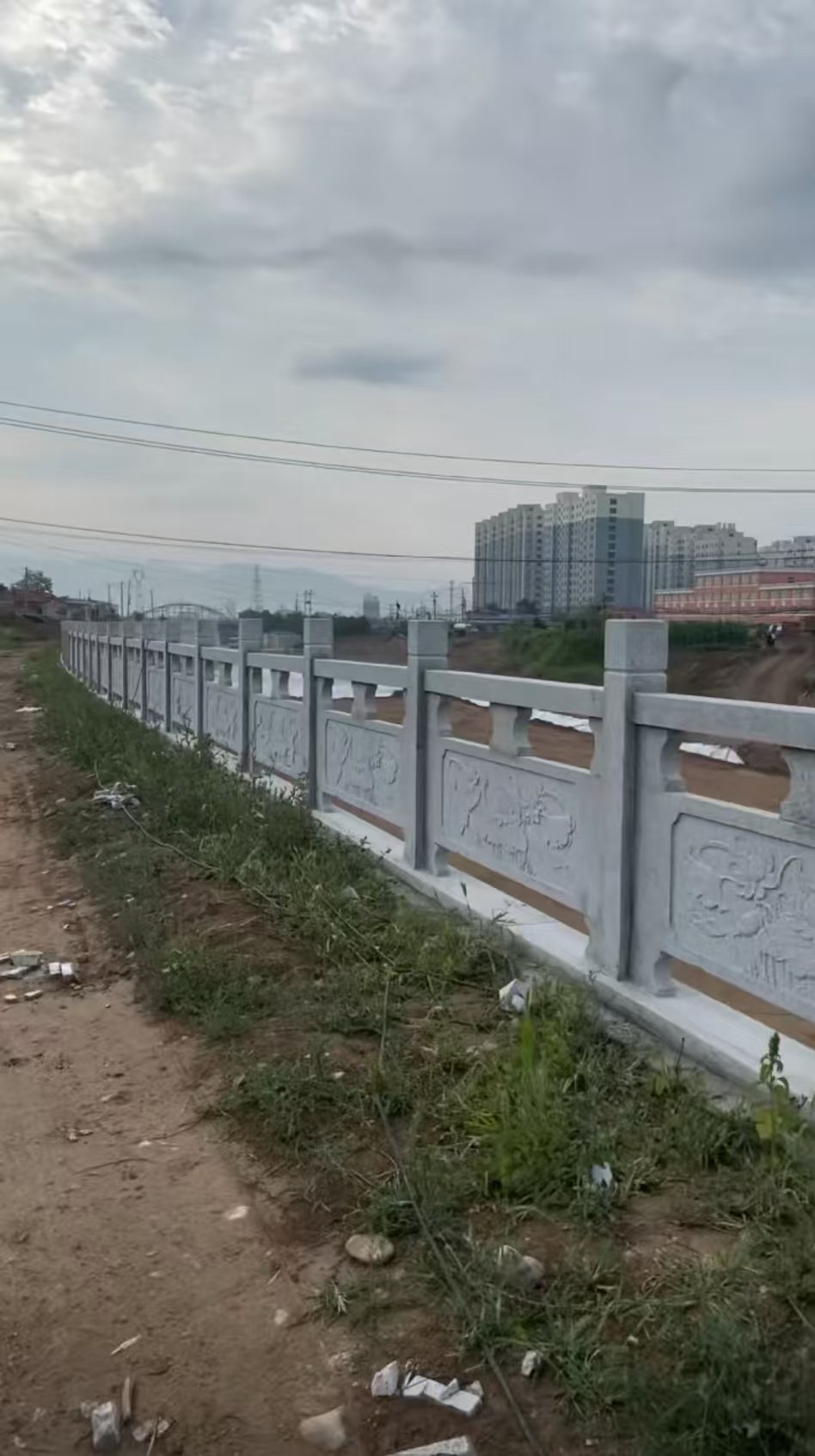 黄山 石材河道栏杆