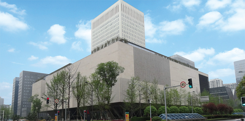黄山花岗岩在外墙干挂案例