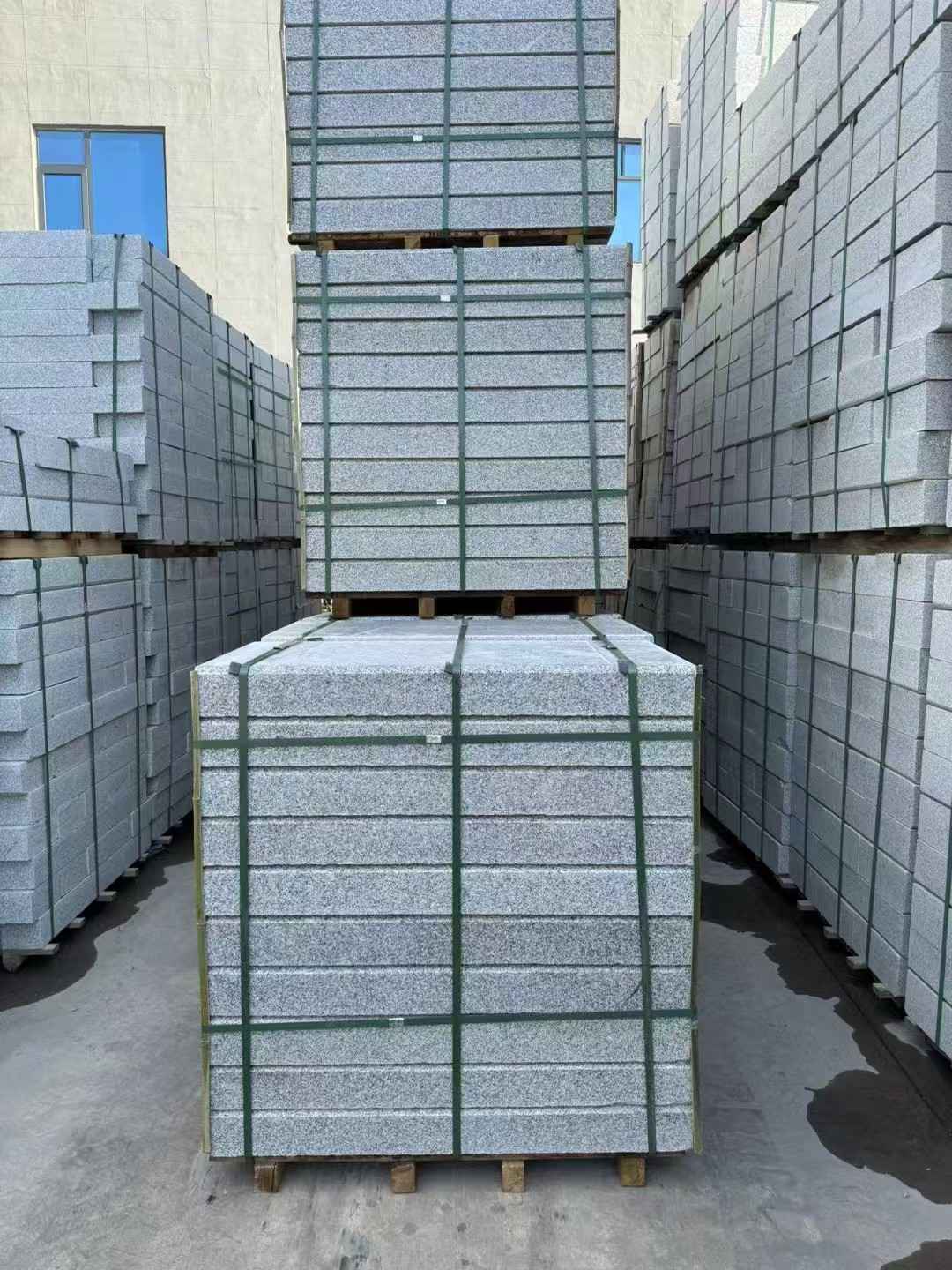 黄山 公园台阶石