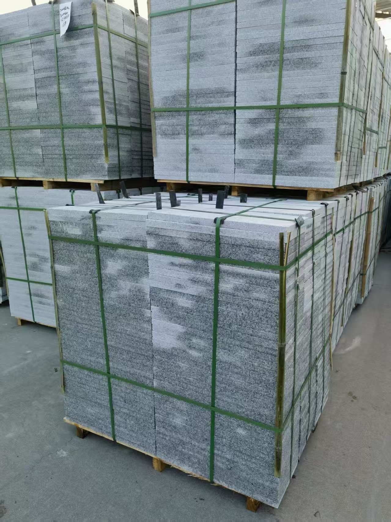 黄山 芝麻白地铺石材