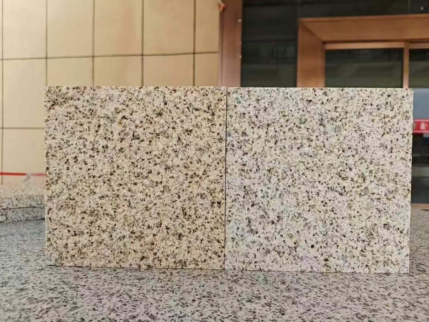 黄山 黄金麻荔枝面，中黄与浅黄