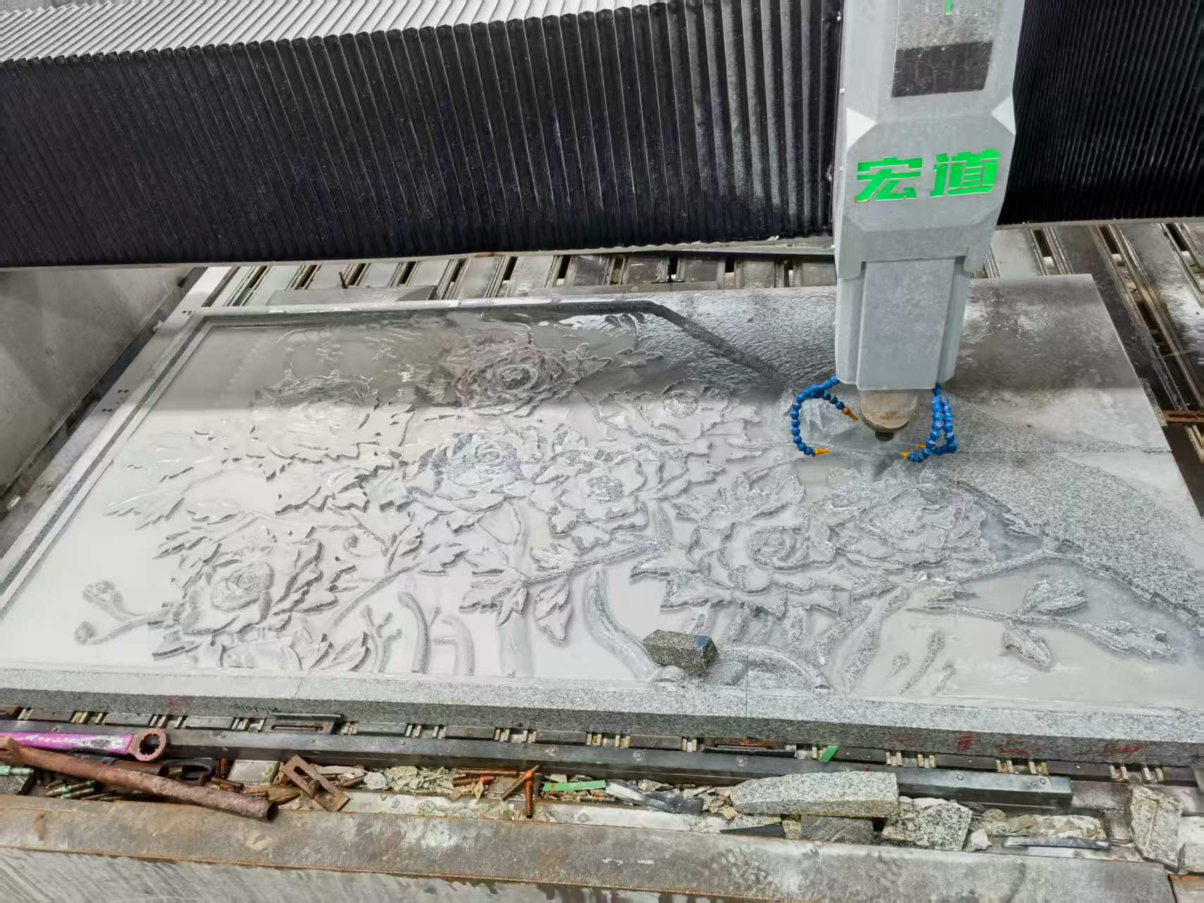 黄山 别墅墙面石材雕刻