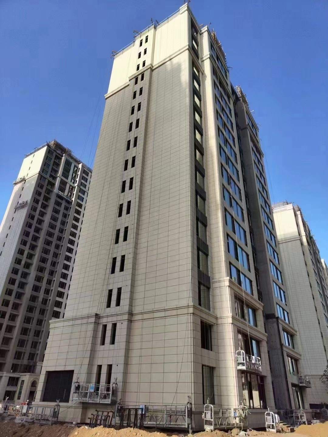 黄山黄金麻高端小区，外墙干挂