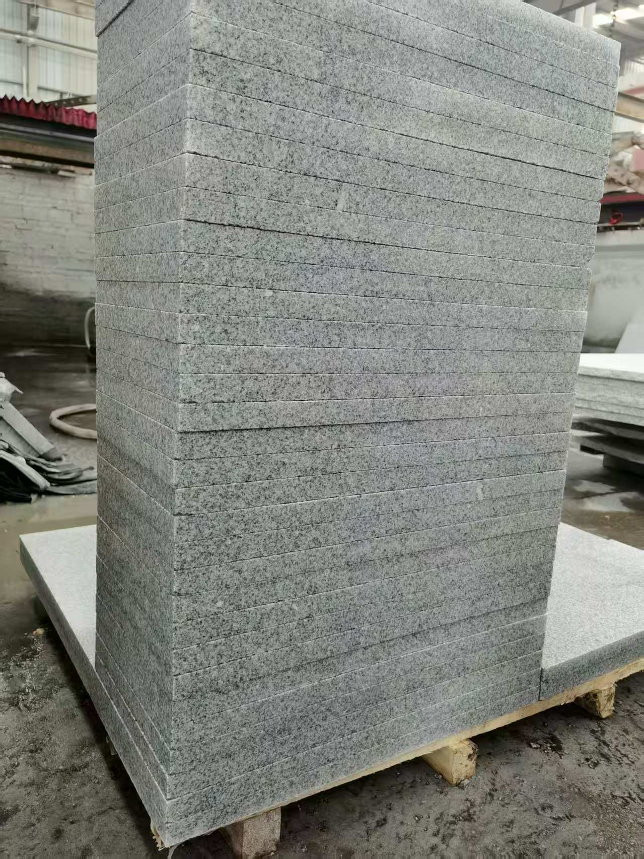 黄山 花岗岩 地铺成品300*600，尺寸标准、厚薄均匀